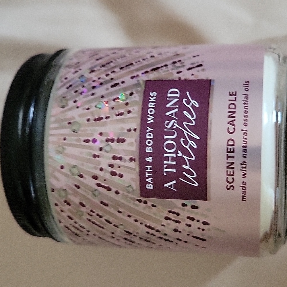 Bath & Body Works A Thousand Wishes Single wick candle